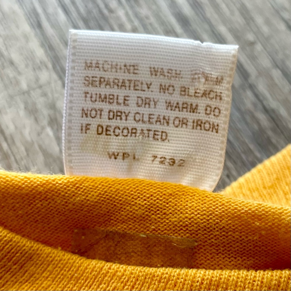 Vintage 1984 Freedom Bowl College Football Iowa Hawks Single Stitch T-Shirt Med - Picture 6 of 12
